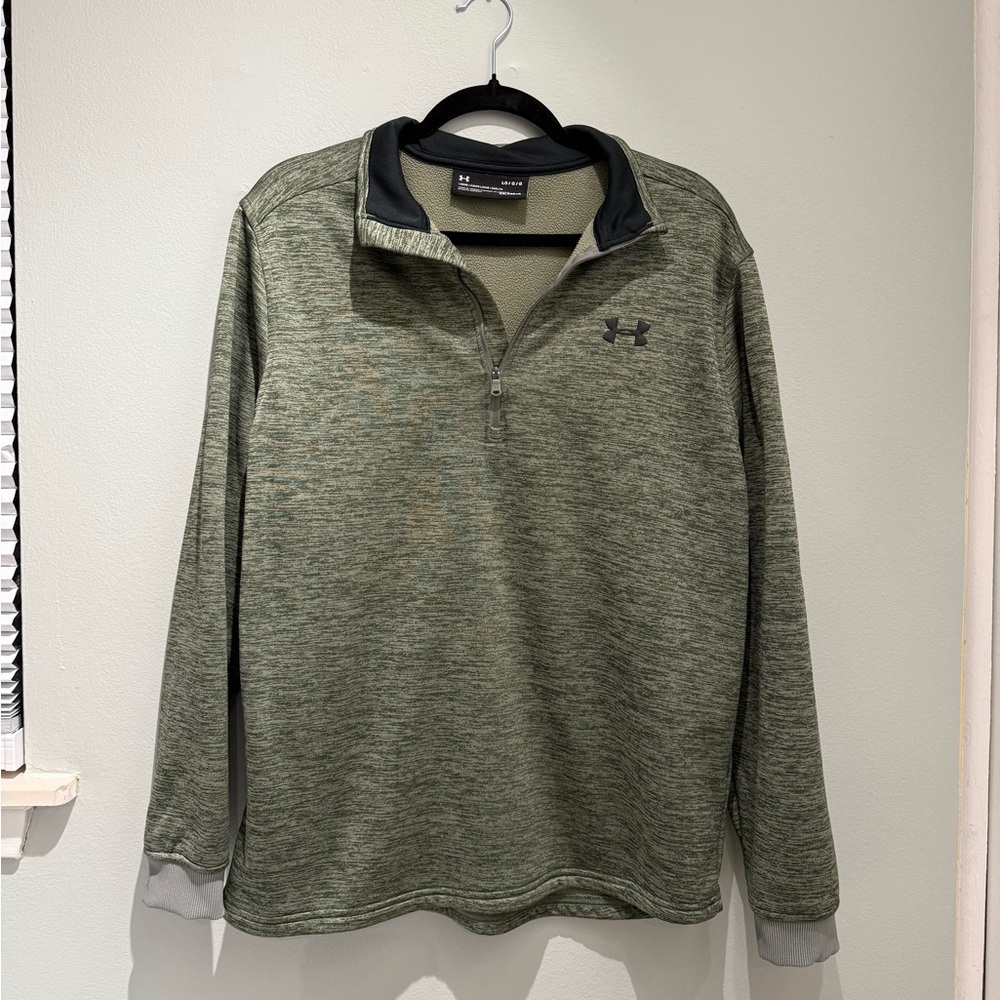 Green Under Armour Quarter Zip